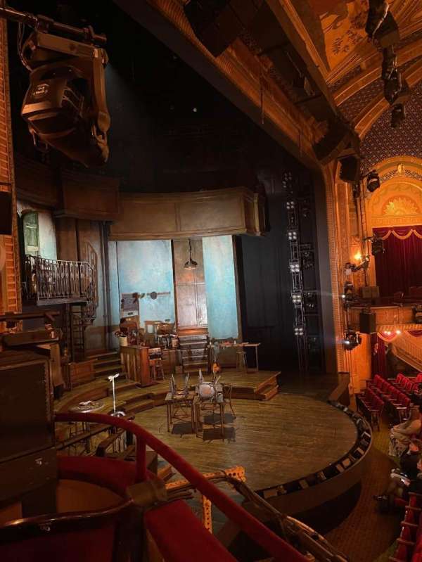 Walter Kerr Theatre, section: Box L, row: 1, seat: 6
