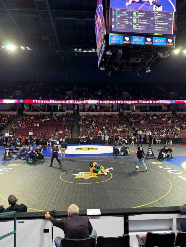 Dignity Health Arena, section: 113, row: E