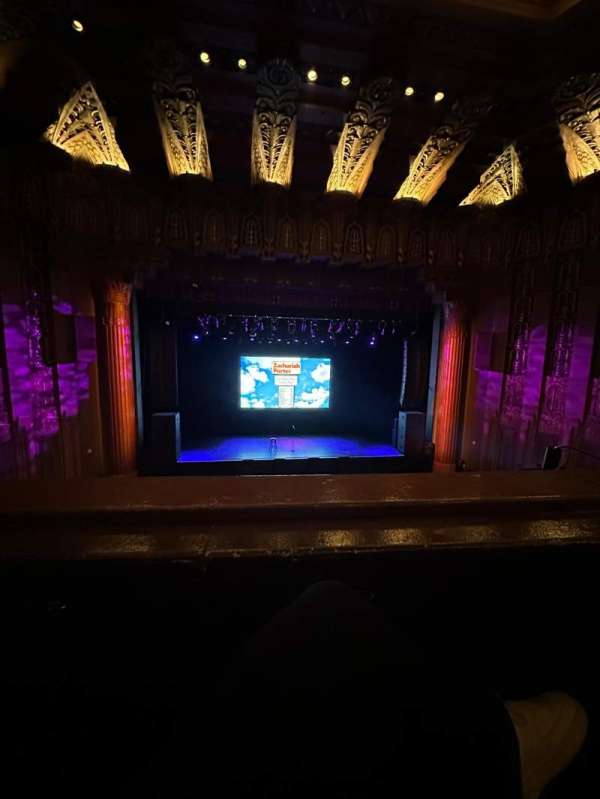 The Wiltern, section: Loge LC, row: AA, seat: 107