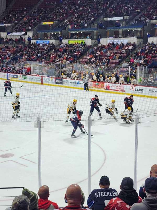 North Charleston Coliseum, section: 104, row: G, seat: 14