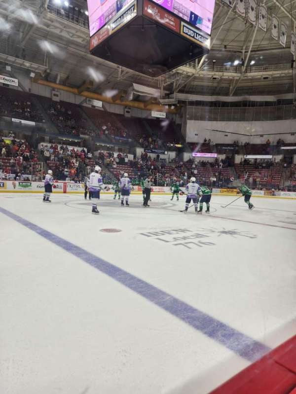 North Charleston Coliseum, section: 113R, row: CC, seat: 2