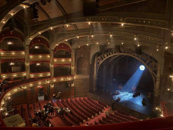 Lyric Theatre, section: Balcony R, row: A, seat: 22