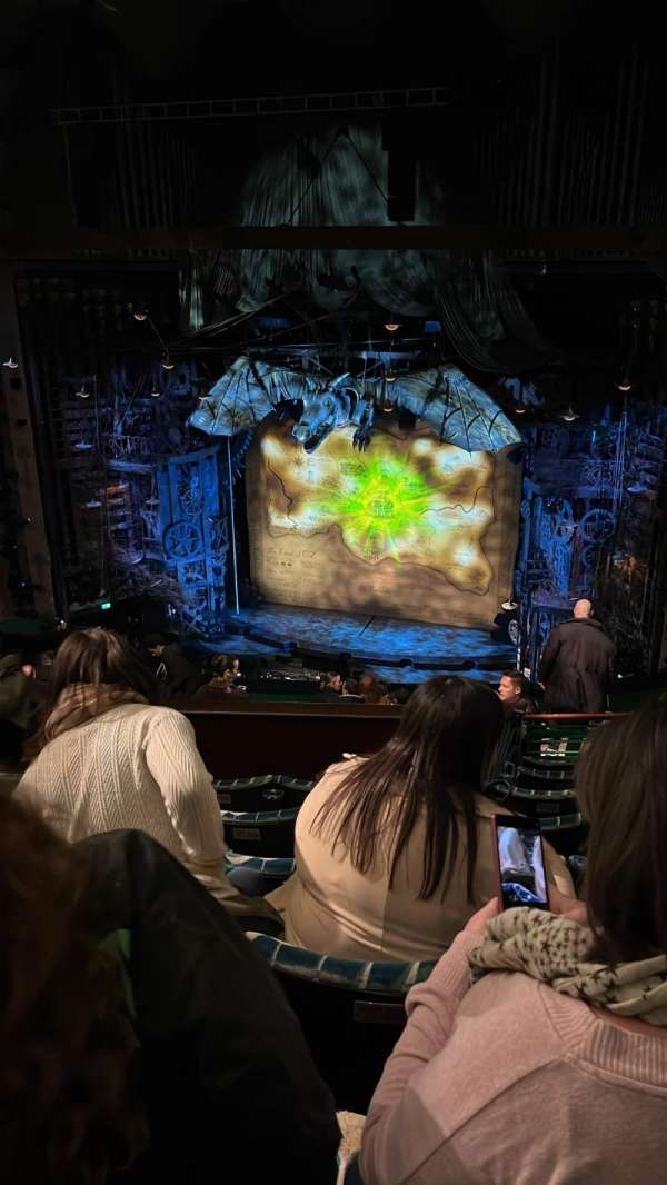 Apollo Victoria Theatre, section: Dress Circle, row: O, seat: 11