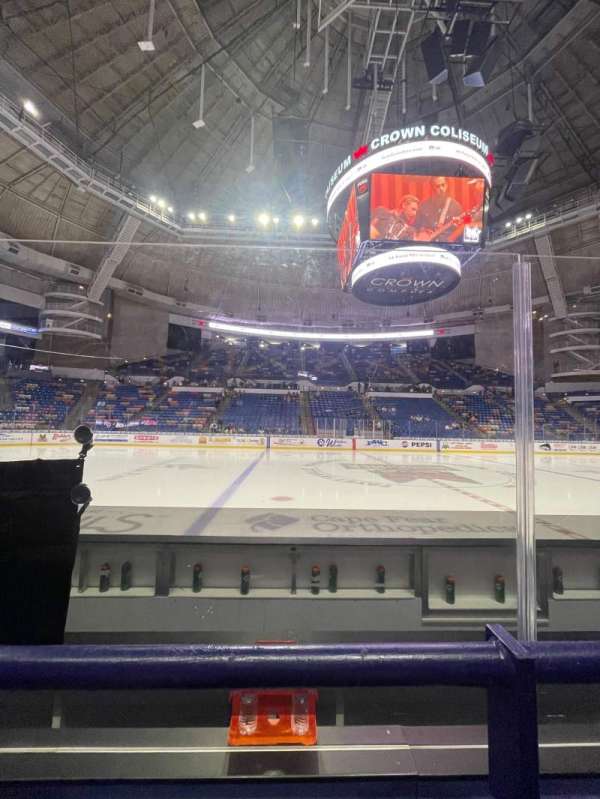 Crown Coliseum, section: 106, row: A, seat: 3