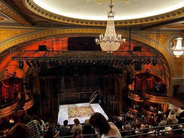 Richard Rodgers Theatre, section: Rear Mezzanine C, row: K, seat: 114