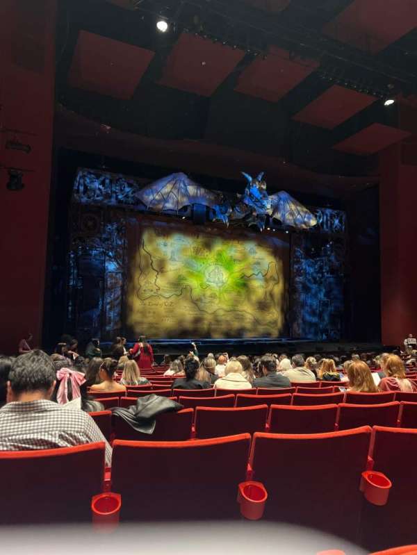 San Diego Civic Theatre, section: Orchestra L, row: O, seat: 43