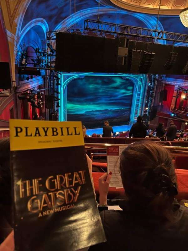 Broadway Theatre - 53rd Street, section: Rear Mezzanine L, row: F, seat: 10
