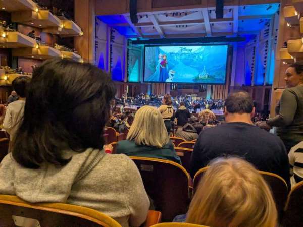 Benaroya Hall, section: Orchestra R, row: DD, seat: 3