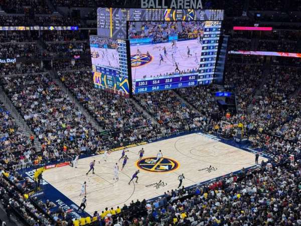 Ball Arena, section: 310, row: 6, seat: 7