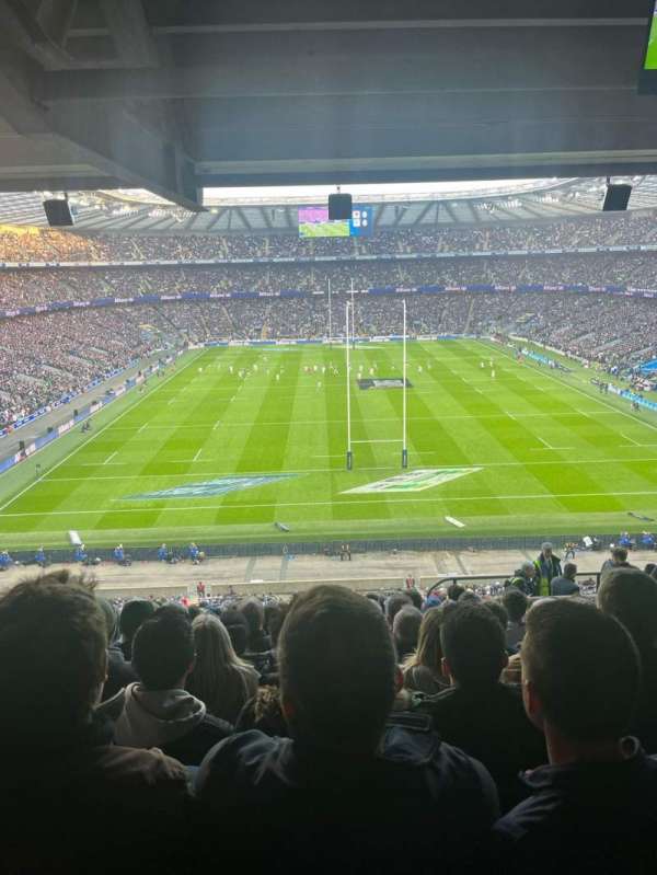 Twickenham Stadium, section: M20, row: 72, seat: 143