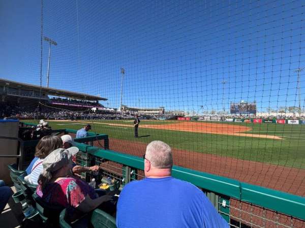 Surprise Stadium, section: 114, row: B, seat: 6
