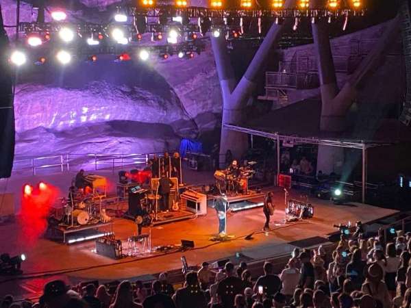 Red Rocks Amphitheatre, section: Left, row: 19