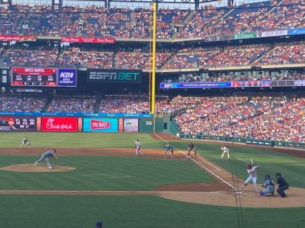 Citizens Bank Park, section: 129, row: 19, seat: 3