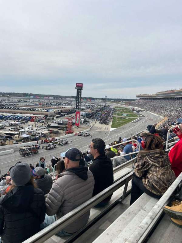 EchoPark Speedway, section: 108, row: 27, seat: 9