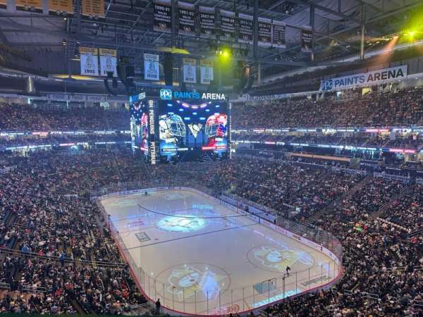 PPG Paints Arena, section: 213, row: A, seat: 13