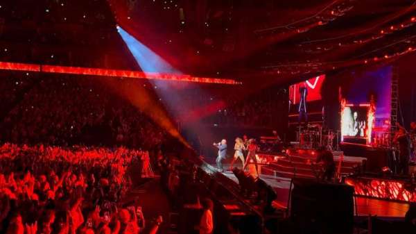 The O2, London, section: 112, row: E, seat: 391