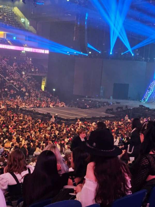 Uber Arena, section: 205, row: 18, seat: 7