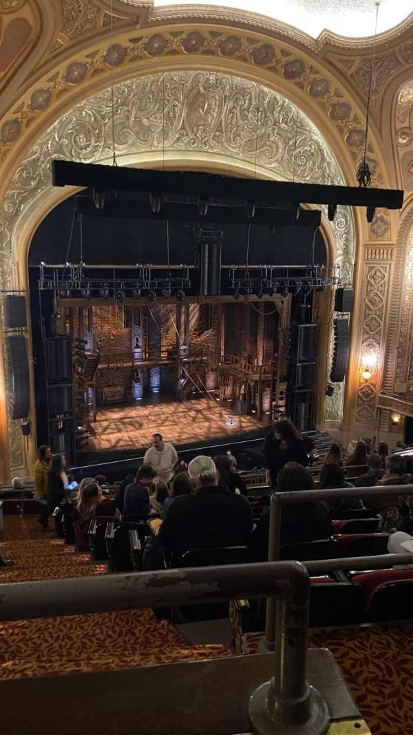 Paramount Theatre, Seattle, section: Mezzanine 25, row: J, seat: 1
