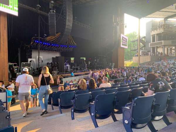Merriweather Post Pavilion, section: 204, row: H, seat: 1