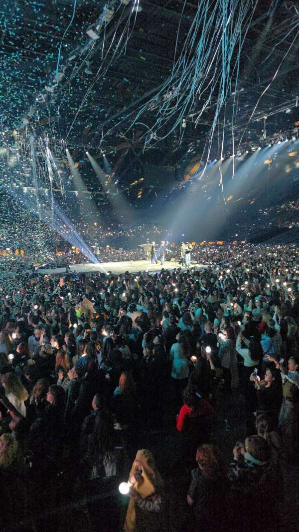 ING Arena, section: Gallery C, row: 1, seat: 4