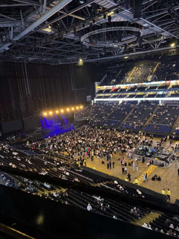 The O2, London, section: 412, row: A, seat: 575