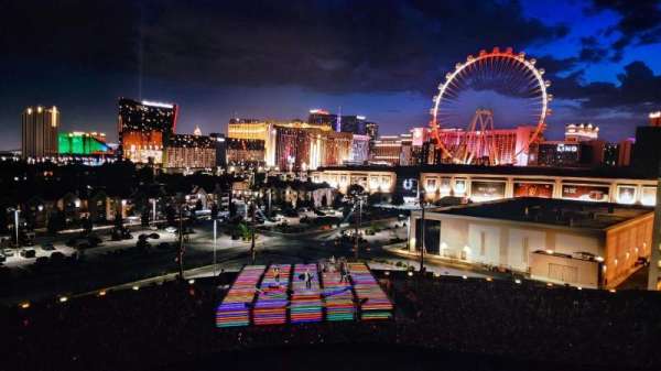 The Sphere, Vegas, section: 205, row: 7, seat: 7