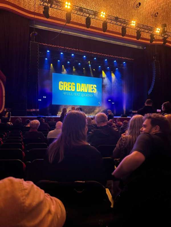 O2 Apollo Manchester, section: Stalls, row: T, seat: 38
