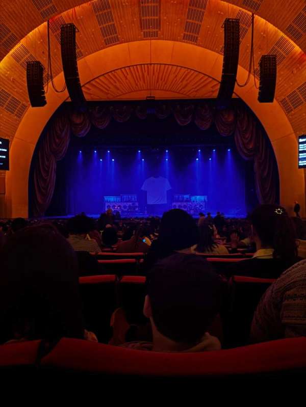 Radio City Music Hall, section: Orchestra 4, row: C, seat: 407