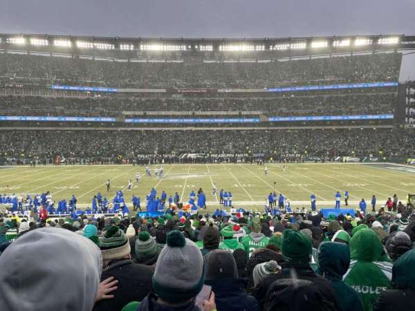 Lincoln Financial Field, section: 120, row: 25, seat: 9