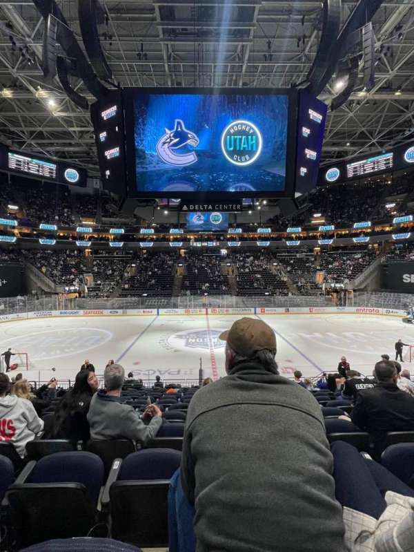 Delta Center, section: 7, row: 16, seat: 11