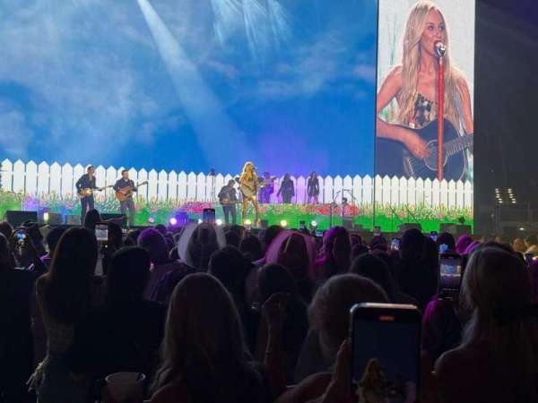 Dickies Arena, section: Floor 3, row: 3, seat: 12