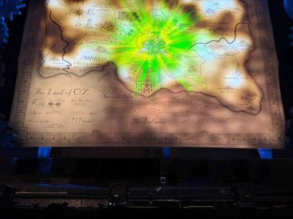 Apollo Victoria Theatre, section: Stalls, row: A, seat: 25