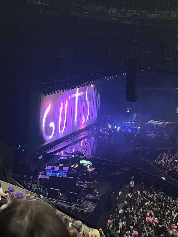 OVO Hydro, section: 222, row: S, seat: 33