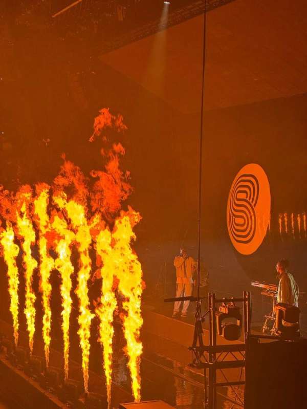 Accor Arena, section: Gradin G, row: 19, seat: 6