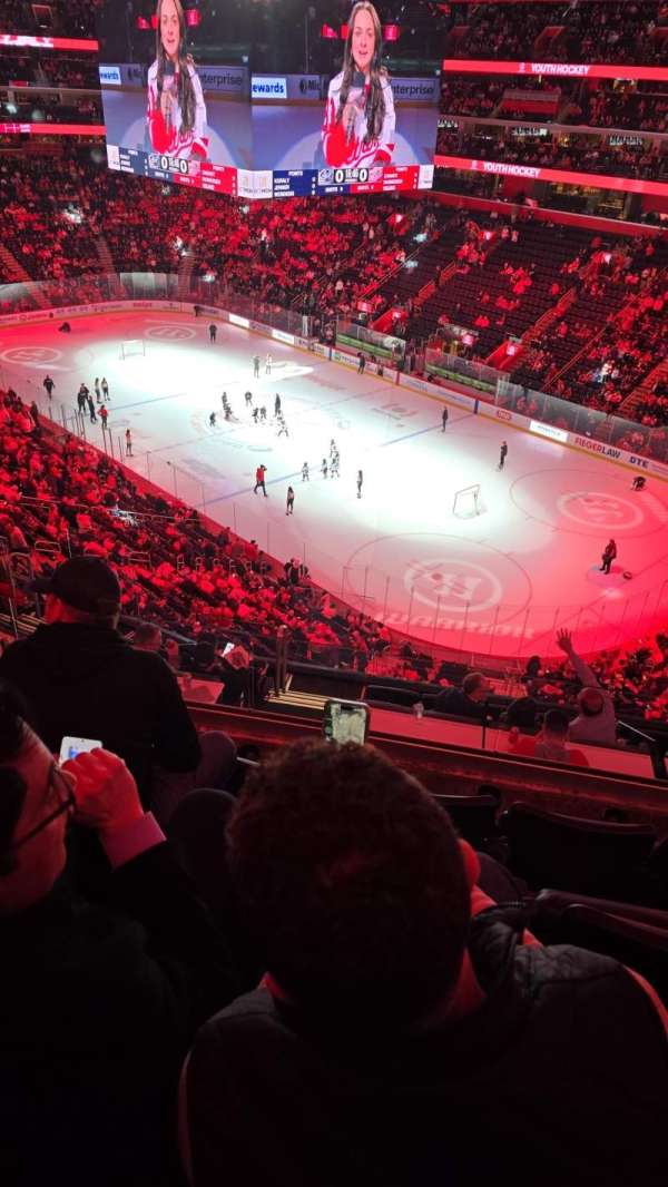 Little Caesars Arena, section: M6, row: 4, seat: 6