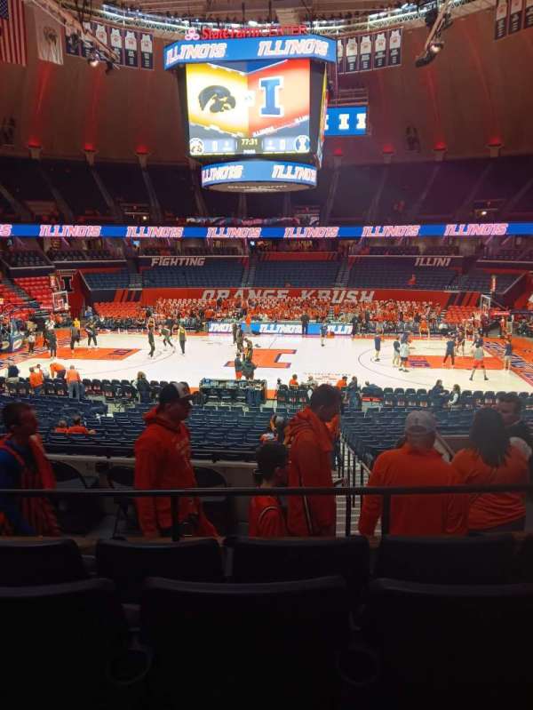 State Farm Center, section: 143, row: 4, seat: 6
