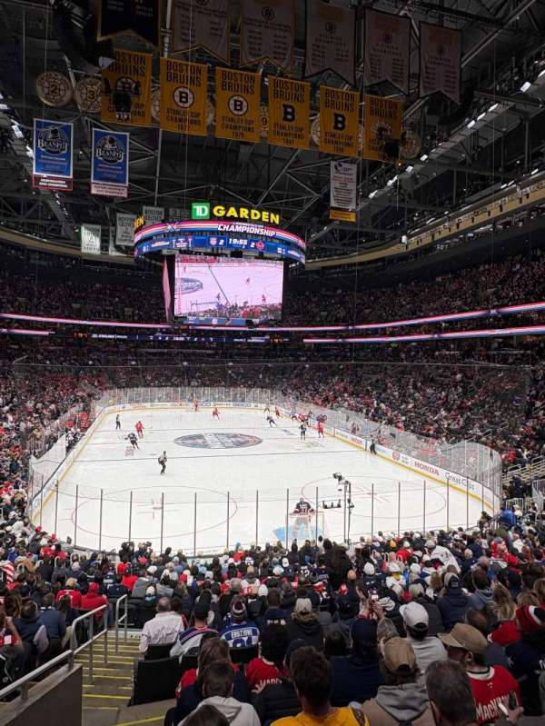 TD Garden, section: Sports Deck, row: A, seat: 39