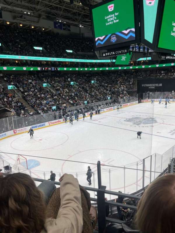 Delta Center, section: 22, row: 13, seat: 4
