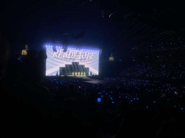 Uber Arena, section: 218, row: 18, seat: 22