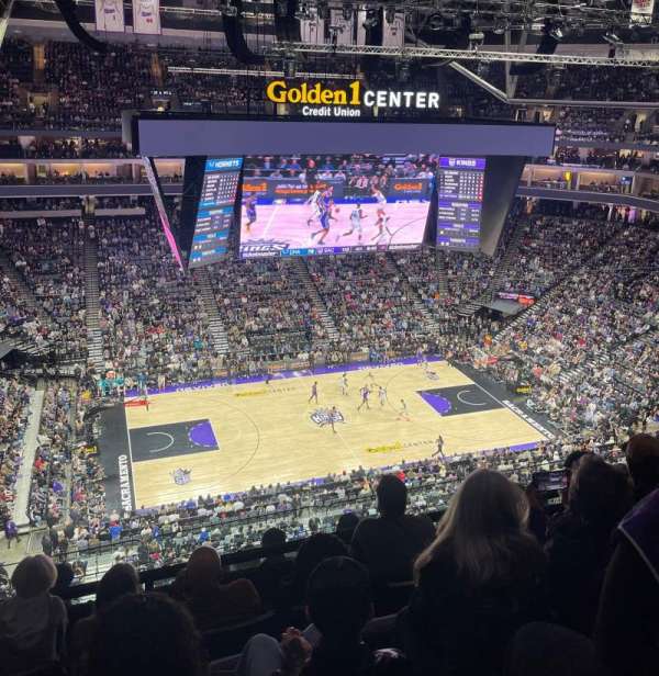 Golden 1 Center, section: 219, row: G, seat: 12