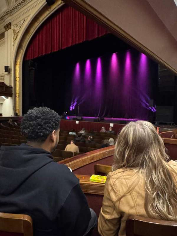 Lyric Baltimore, section: Box D - Right, row: B, seat: 1