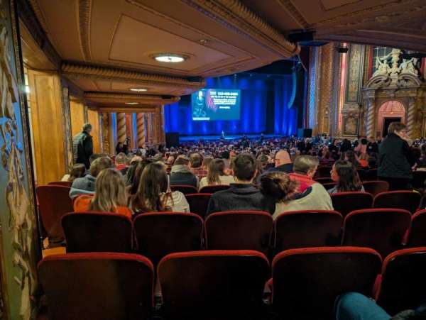 Wang Theatre, section: Orchestra L, row: EE, seat: 43