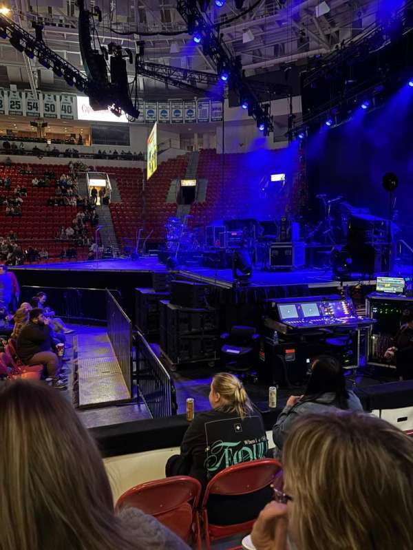 Resch Center, section: 220, row: D, seat: 16