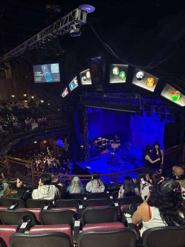 House Of Blues - Houston, section: Balcony R, row: G, seat: 312