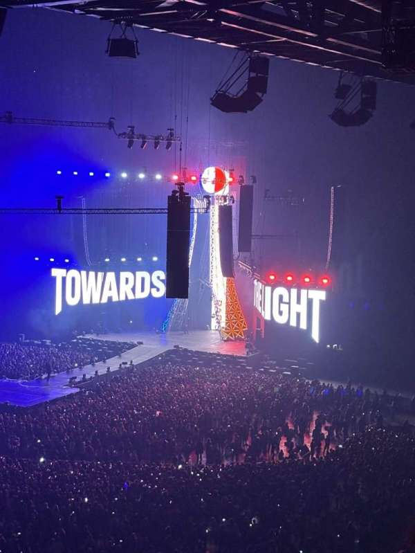 Paris La Défense Arena, section: 414, row: 53, seat: 20