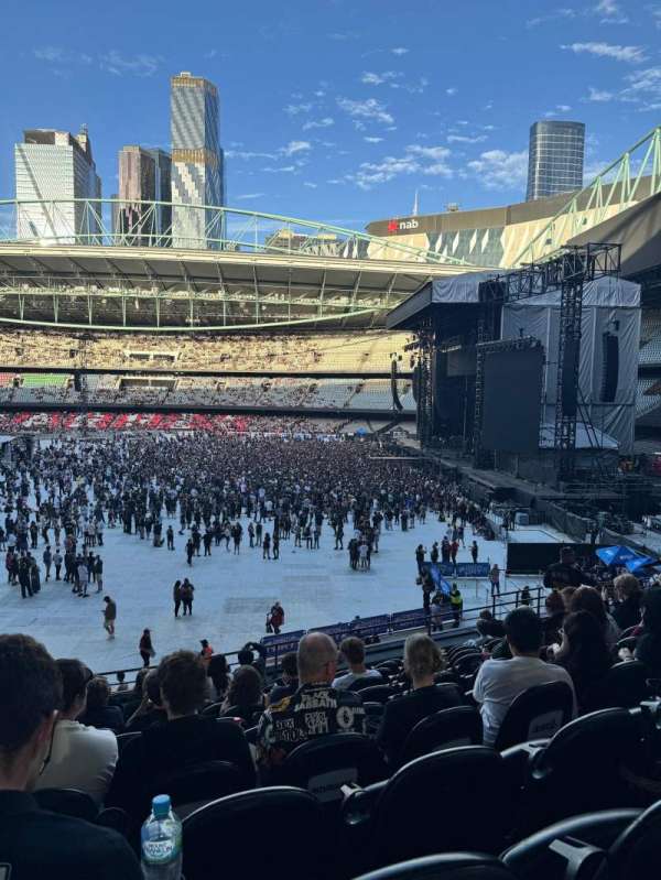 Marvel Stadium, section: L2-10, row: K, seat: 57