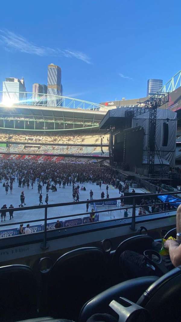 Marvel Stadium, section: L2-9, row: C, seat: 43