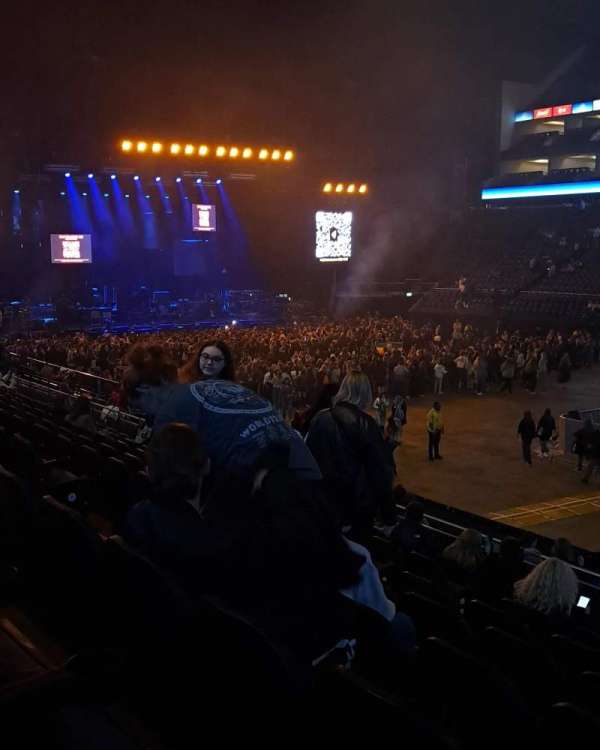 The O2, London, section: 103, row: R