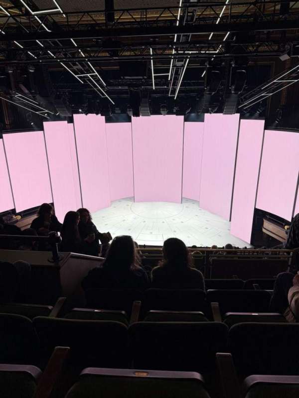 Nederlander Theatre, section: Mezzanine C, row: L, seat: 104