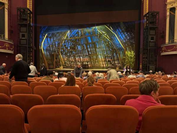 National Theatre, DC, section: Orchestra C, row: P, seat: 108